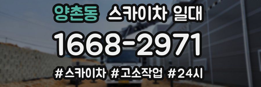 양촌동 스카이차 일대