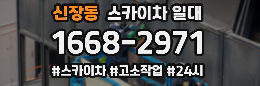 신장동 스카이차 일대