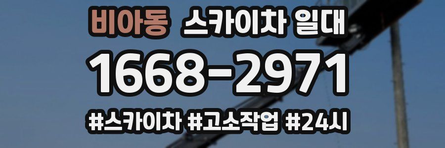 비아동 스카이차 일대