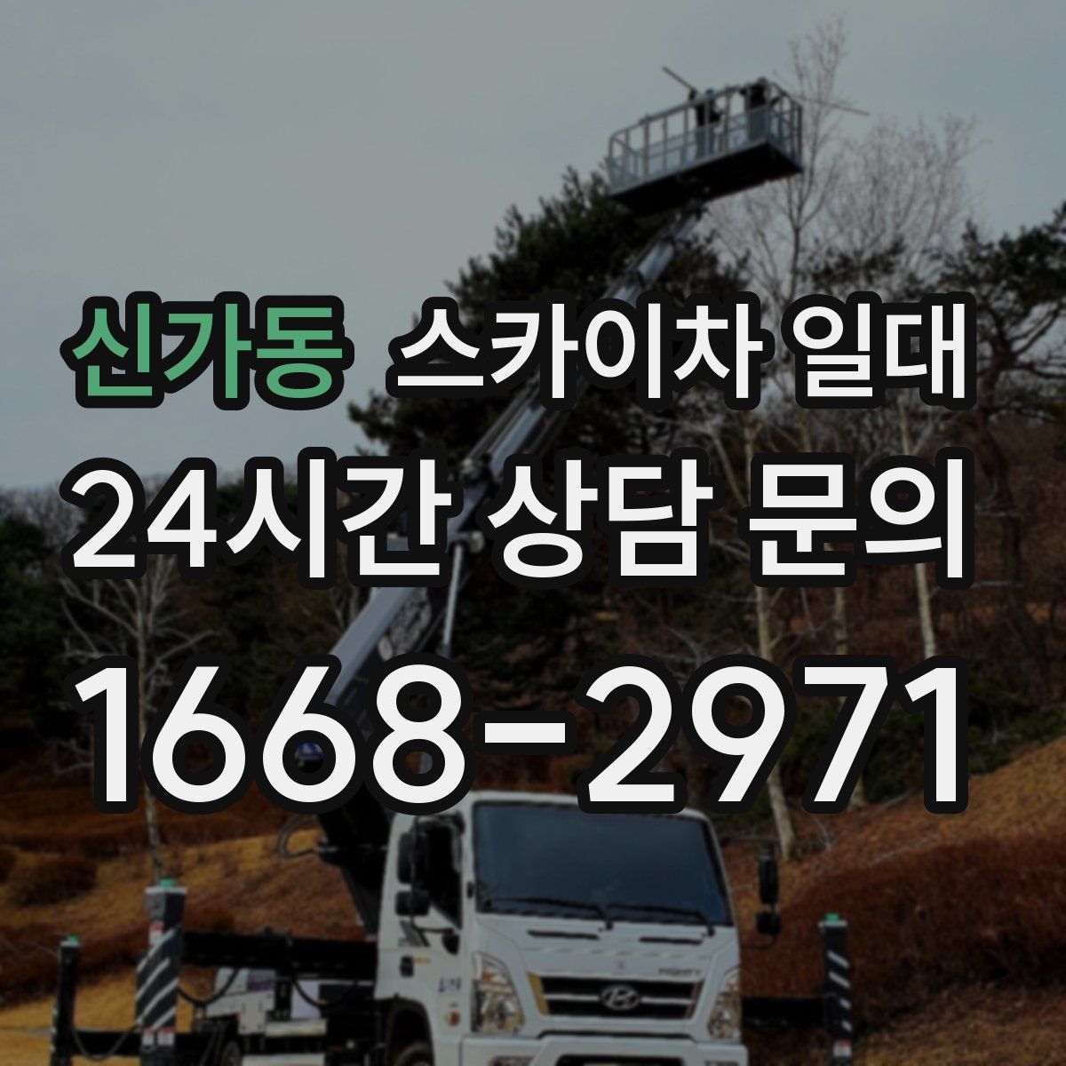 신가동 스카이차 일대