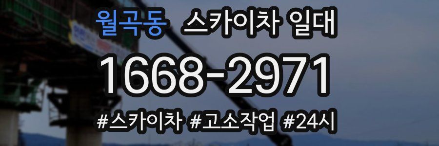 월곡동 스카이차 일대