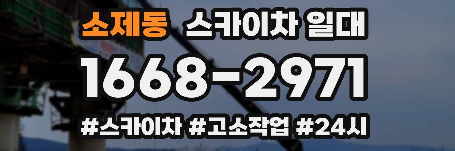 소제동 스카이차 일대