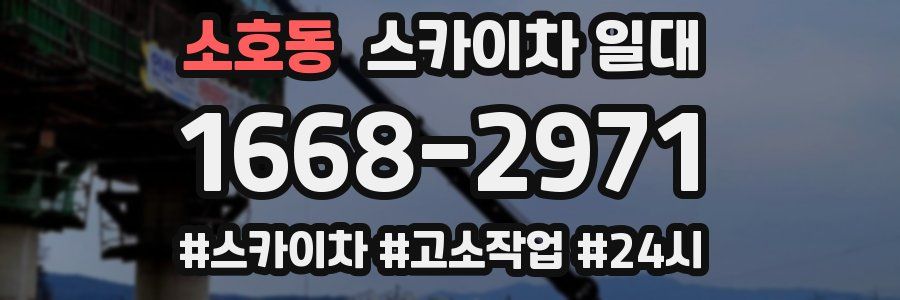 소호동 스카이차 일대