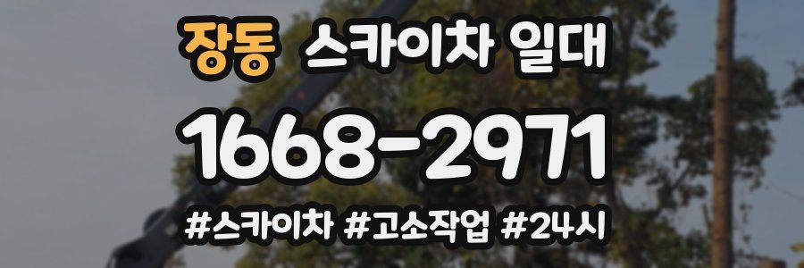 장동 스카이차 일대