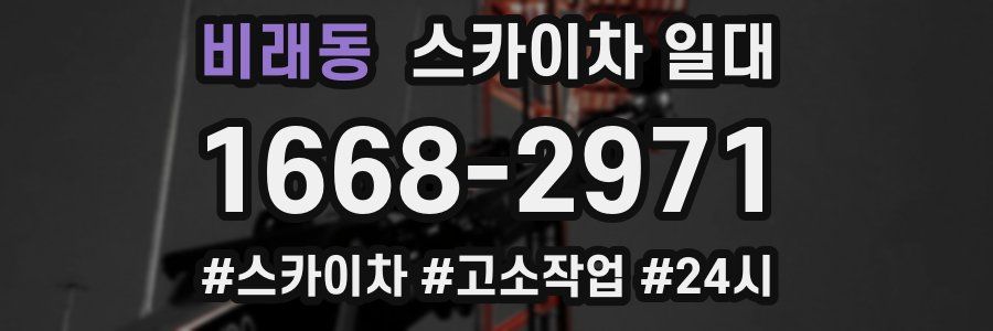 비래동 스카이차 일대