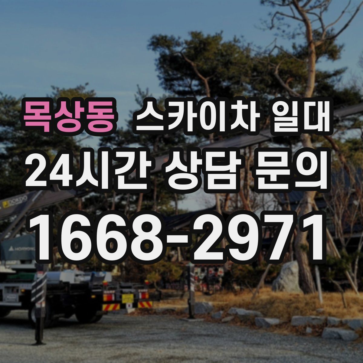 목상동 스카이차 일대