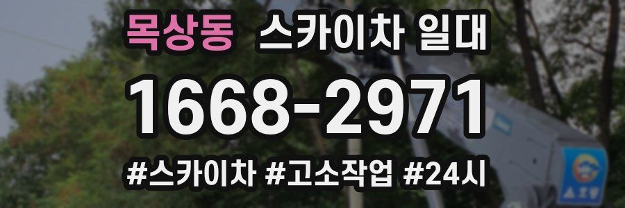 목상동 스카이차 일대
