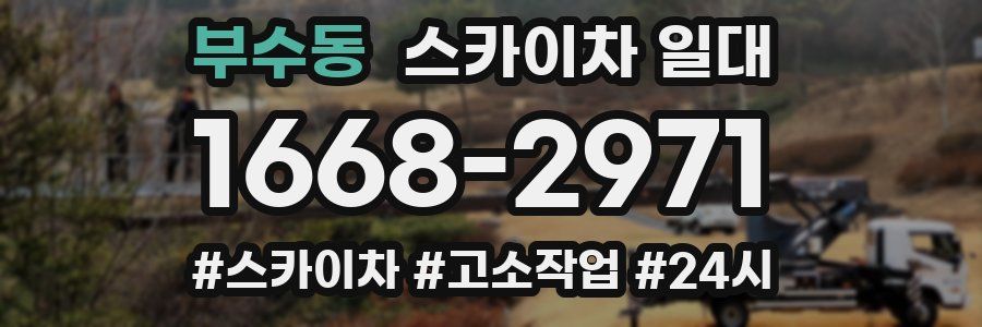 부수동 스카이차 일대