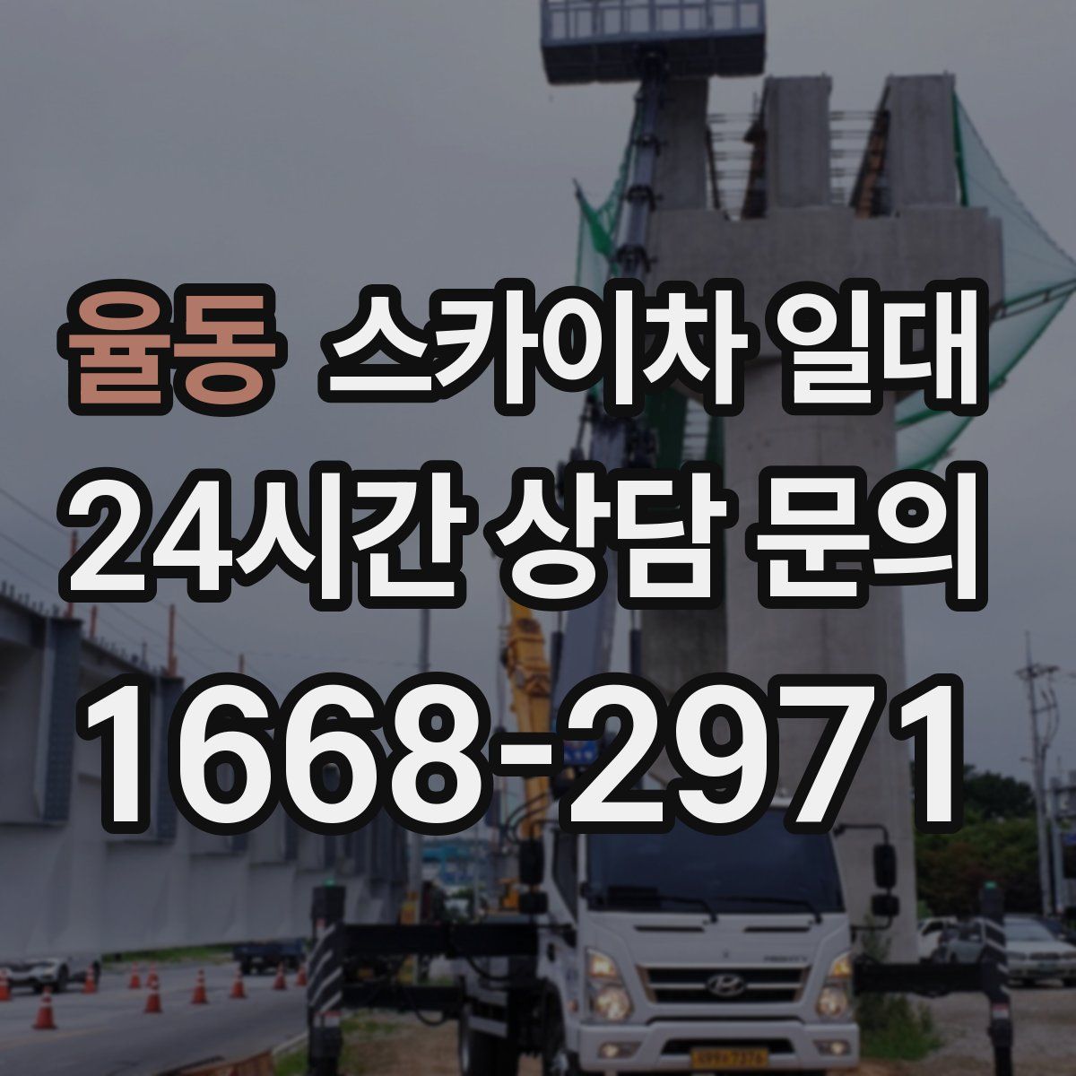 율동 스카이차 일대