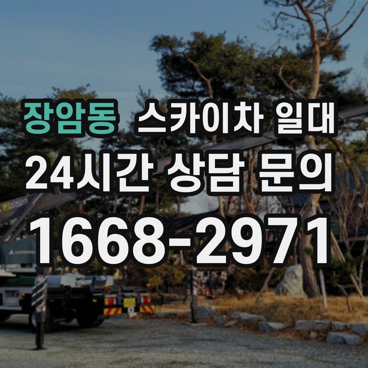 장암동 스카이차 일대