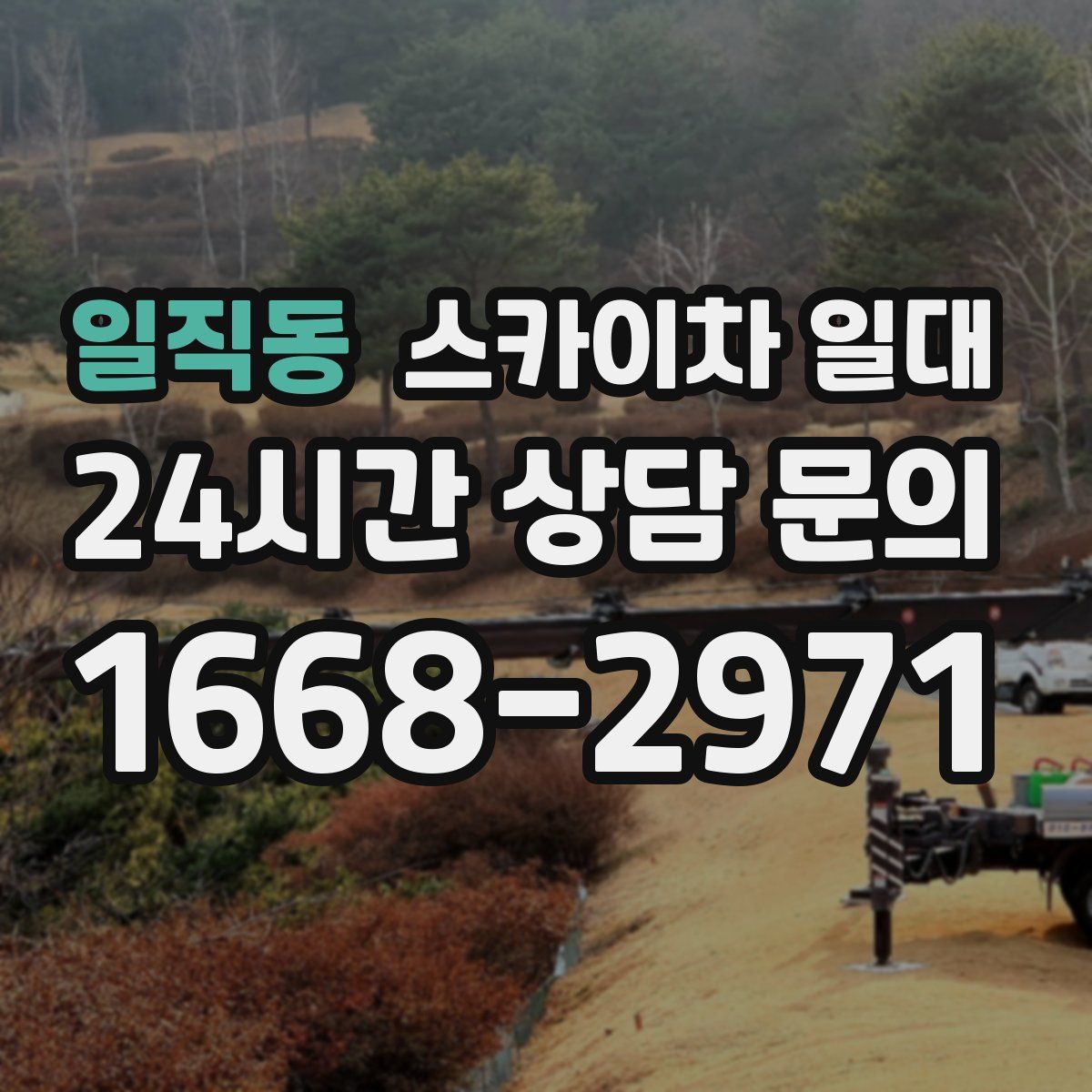 일직동 스카이차 일대