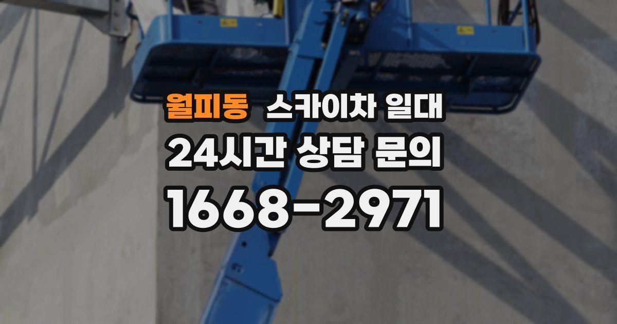 월피동 스카이차 일대