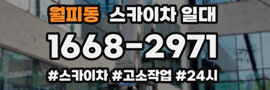 월피동 스카이차 일대