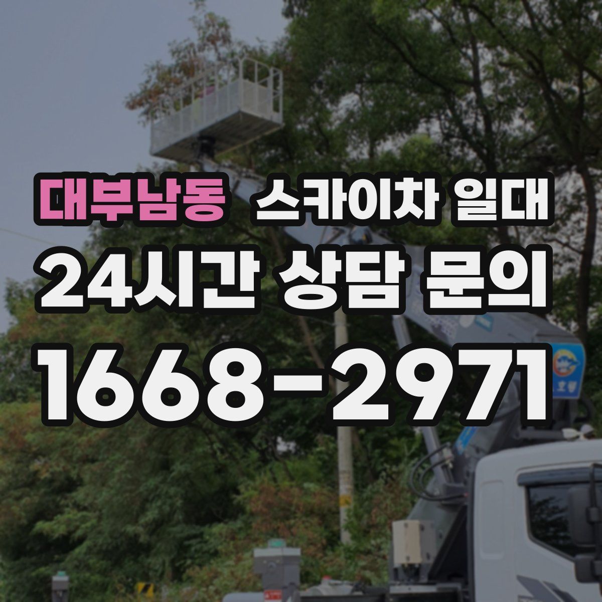 대부남동 스카이차 일대