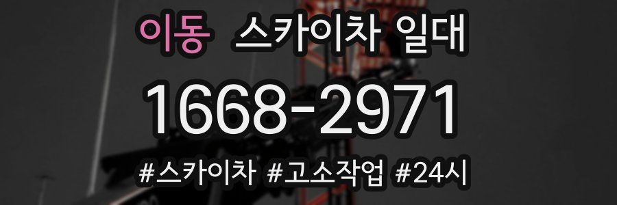 이동 스카이차 일대