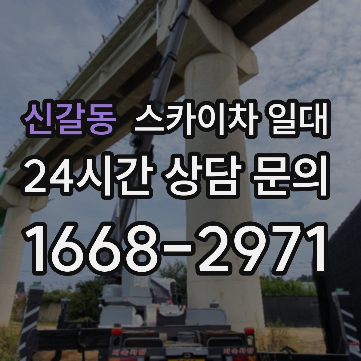 신갈동 스카이차 일대