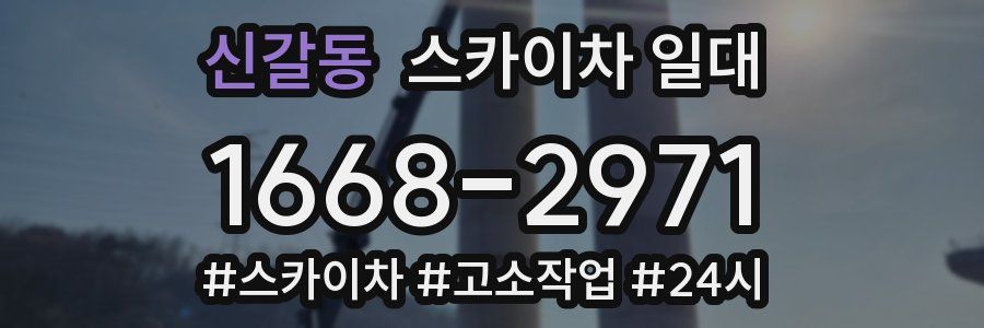 신갈동 스카이차 일대