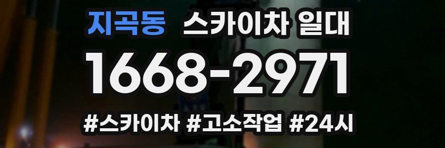 지곡동 스카이차 일대