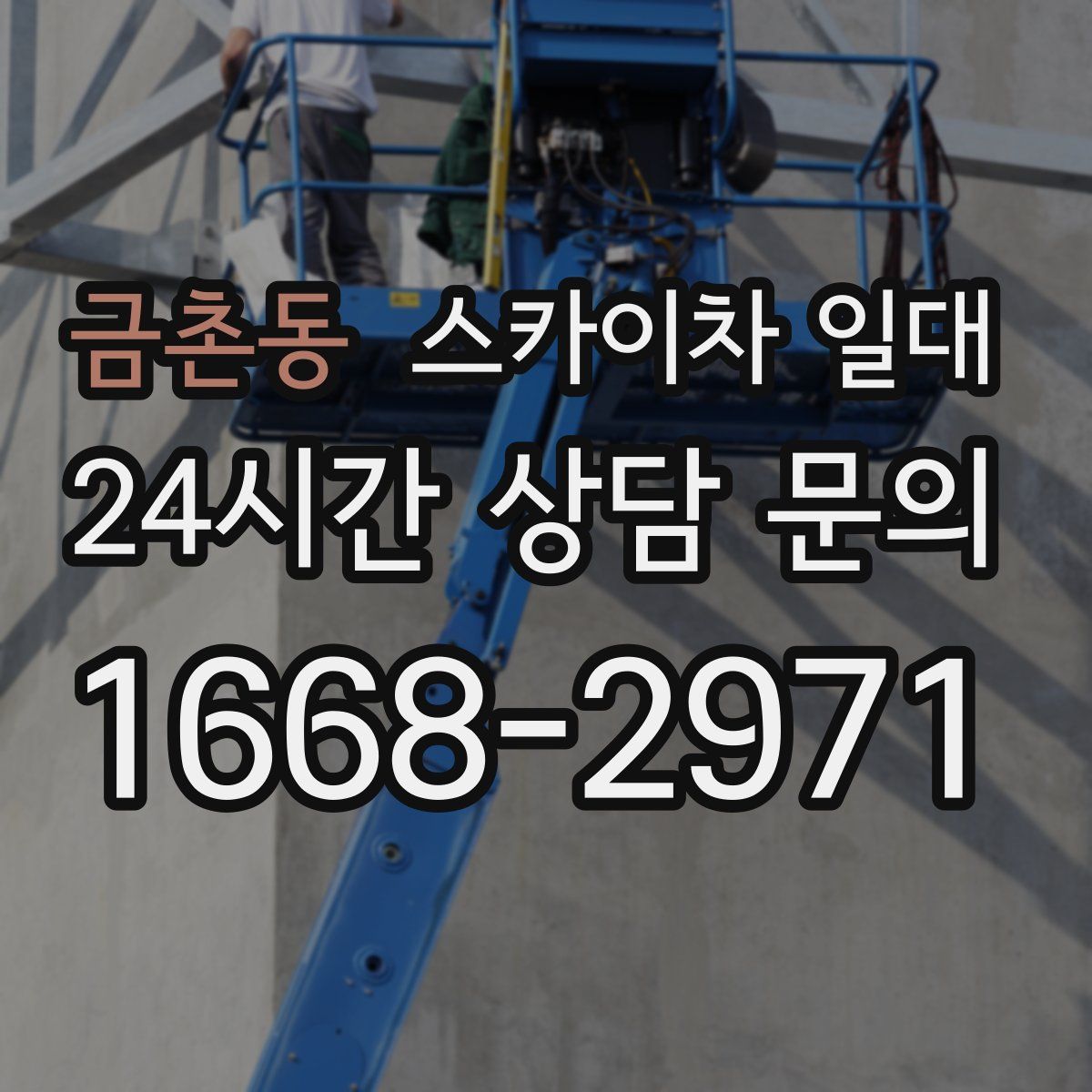 금촌동 스카이차 일대