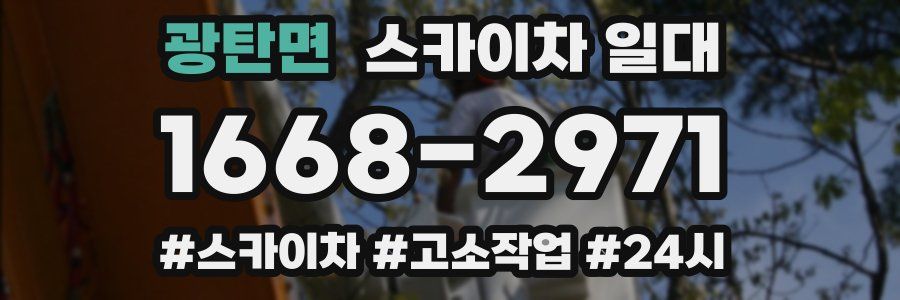 광탄면 스카이차 일대