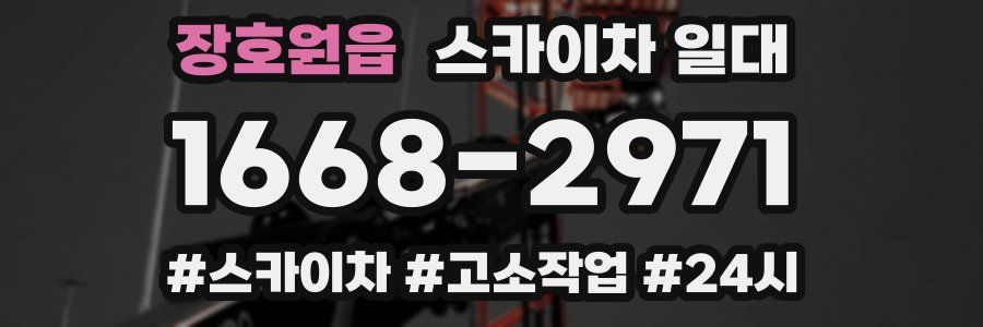 장호원읍 스카이차 일대