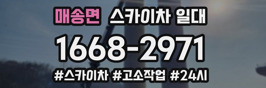 매송면 스카이차 일대