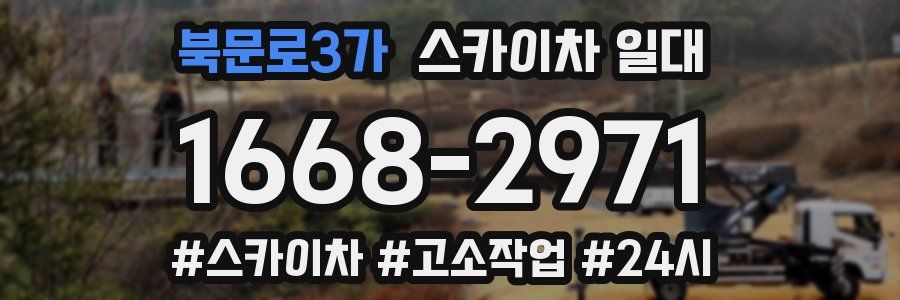 북문로3가 스카이차 일대
