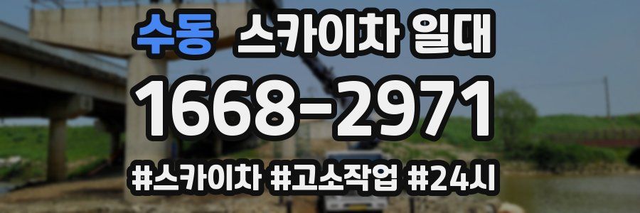수동 스카이차 일대