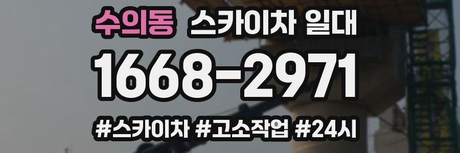 수의동 스카이차 일대