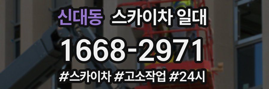 신대동 스카이차 일대