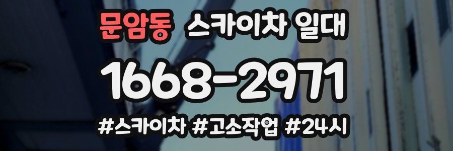 문암동 스카이차 일대