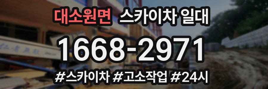 대소원면 스카이차 일대