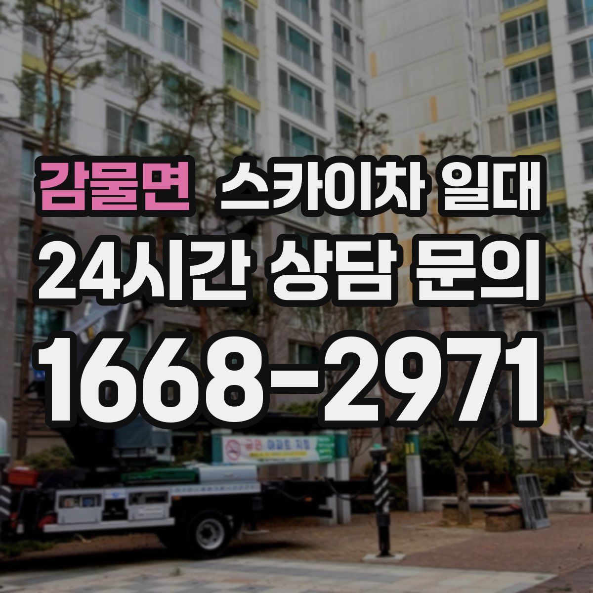 감물면 스카이차 일대