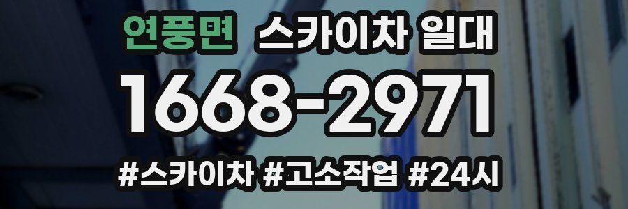 연풍면 스카이차 일대