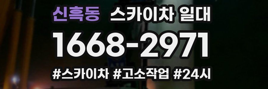 신흑동 스카이차 일대