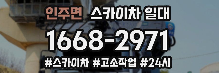 인주면 스카이차 일대