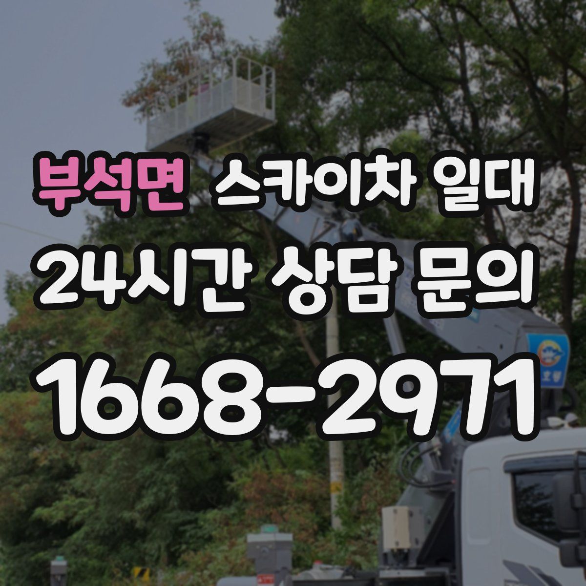 부석면 스카이차 일대