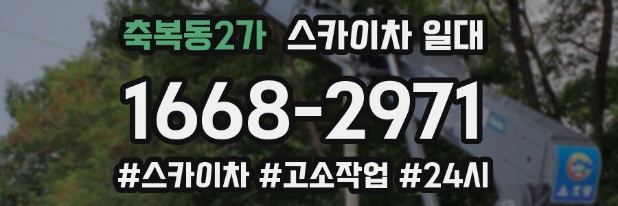축복동2가 스카이차 일대