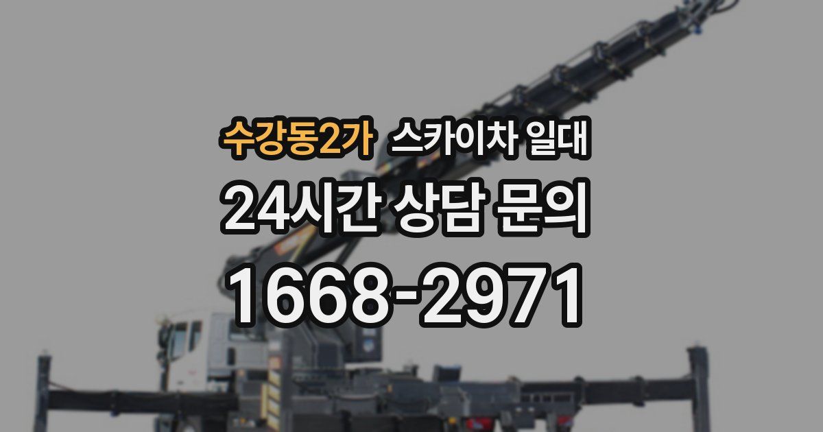 수강동2가 스카이차 일대