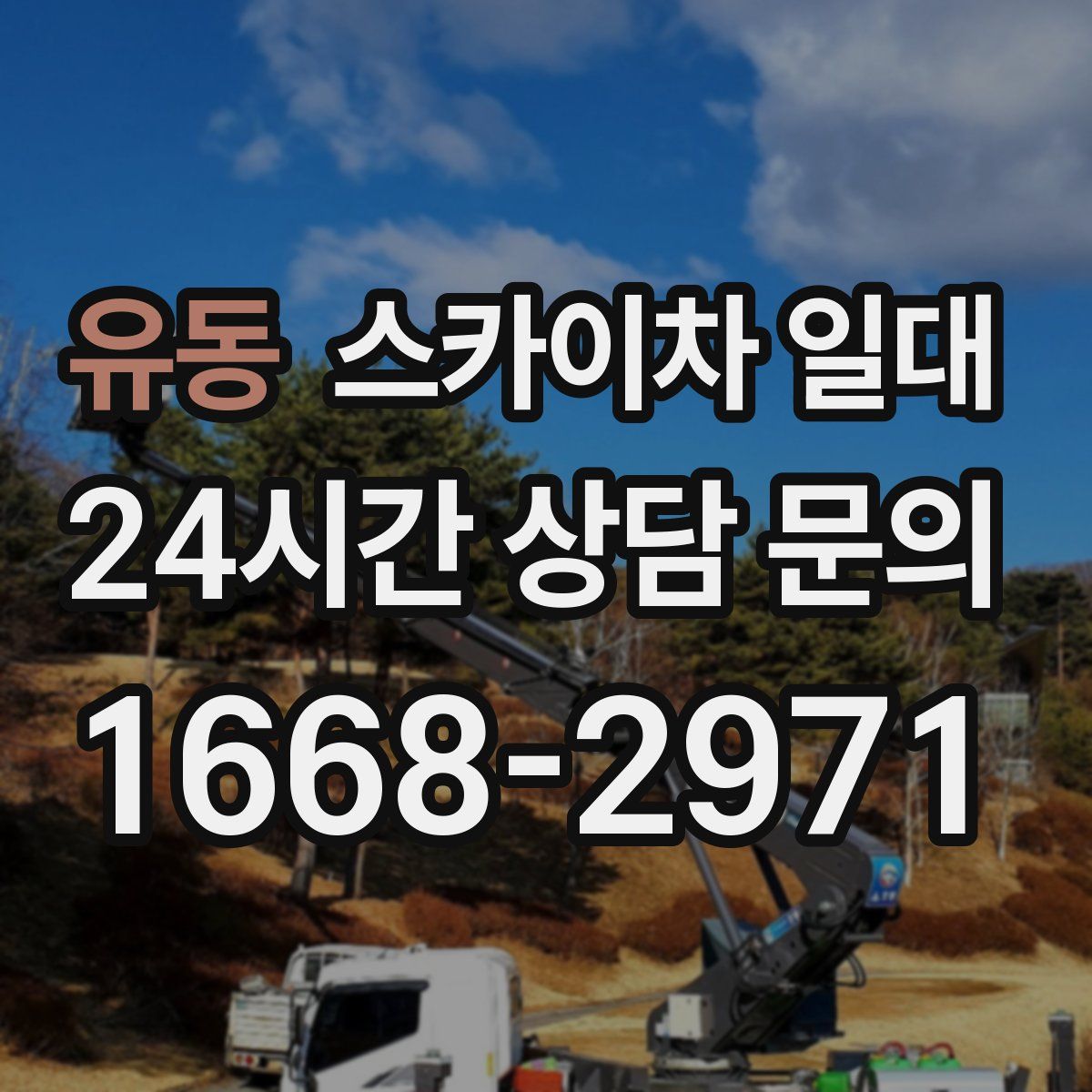 유동 스카이차 일대