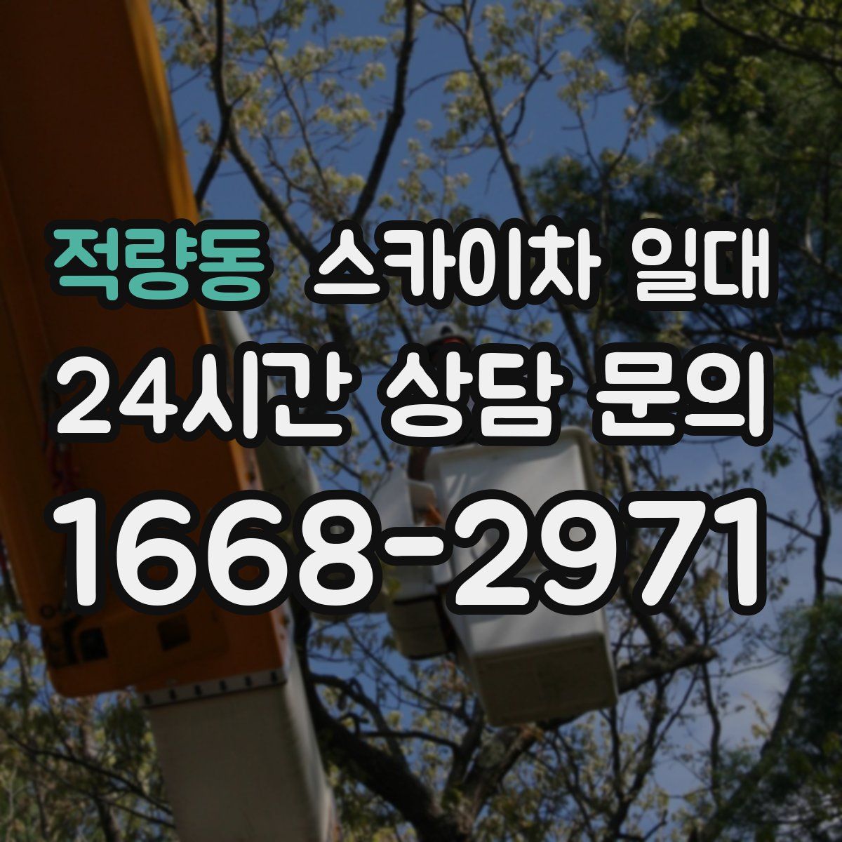 적량동 스카이차 일대