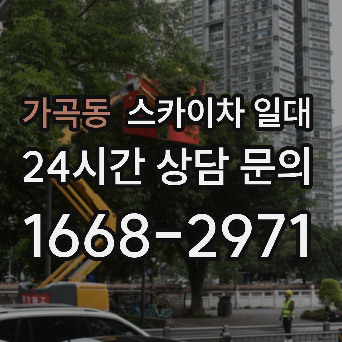 가곡동 스카이차 일대