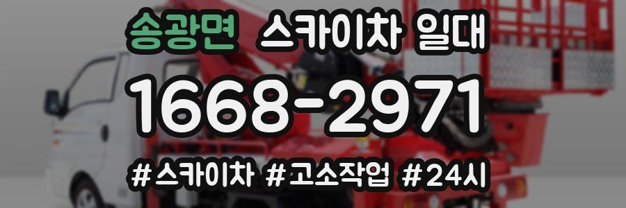 송광면 스카이차 일대