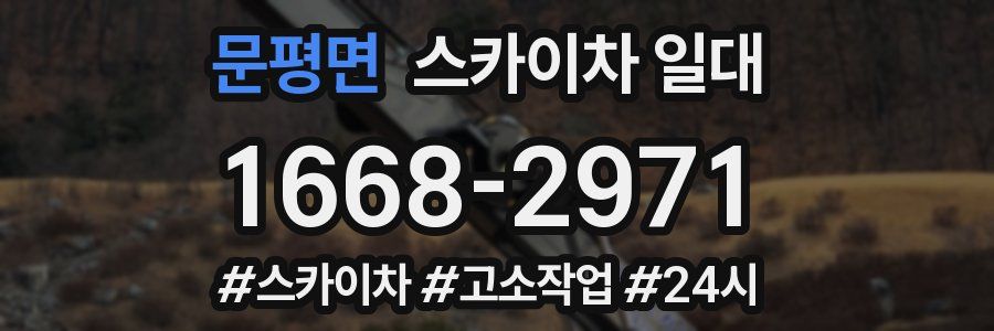 문평면 스카이차 일대
