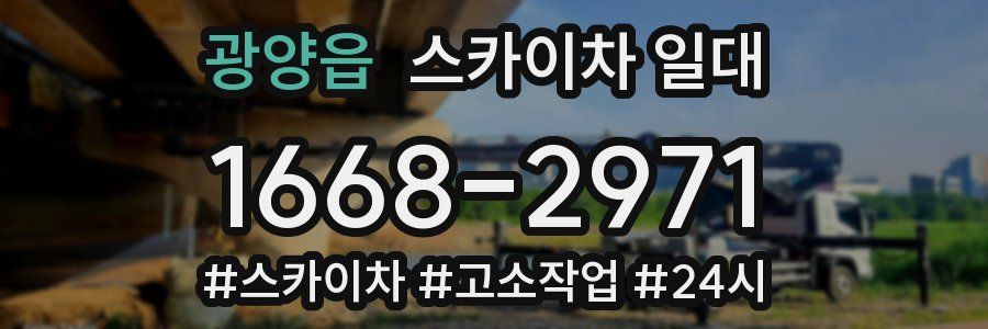 광양읍 스카이차 일대