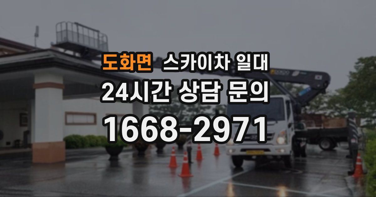 도화면 스카이차 일대