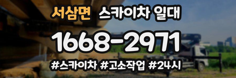 서삼면 스카이차 일대