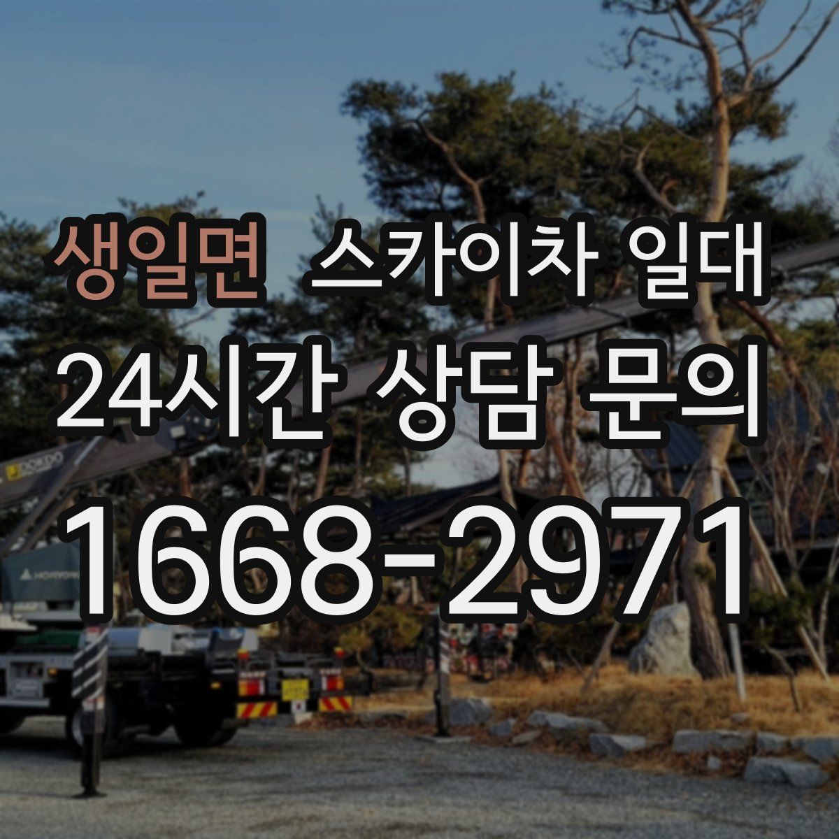 생일면 스카이차 일대