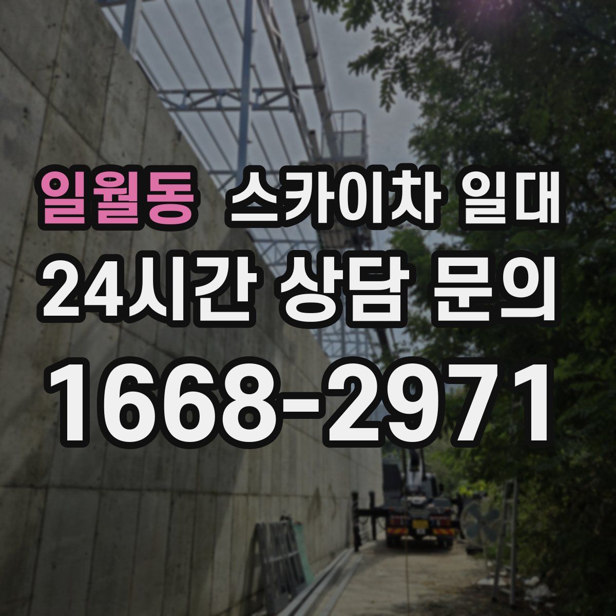 일월동 스카이차 일대