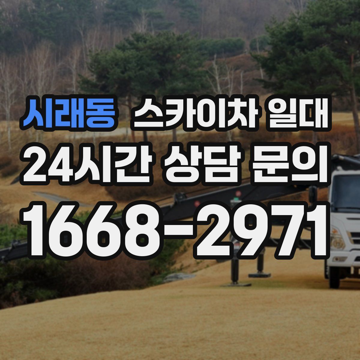 시래동 스카이차 일대